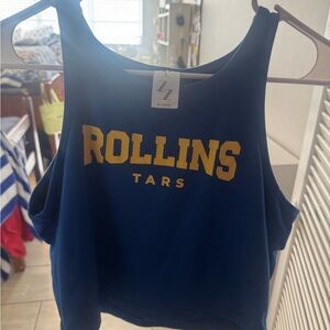 Rollins Tars Women's Blue Tank Top